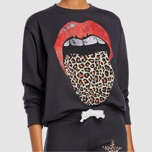 Prince Peter Leopard Tongue Pullover